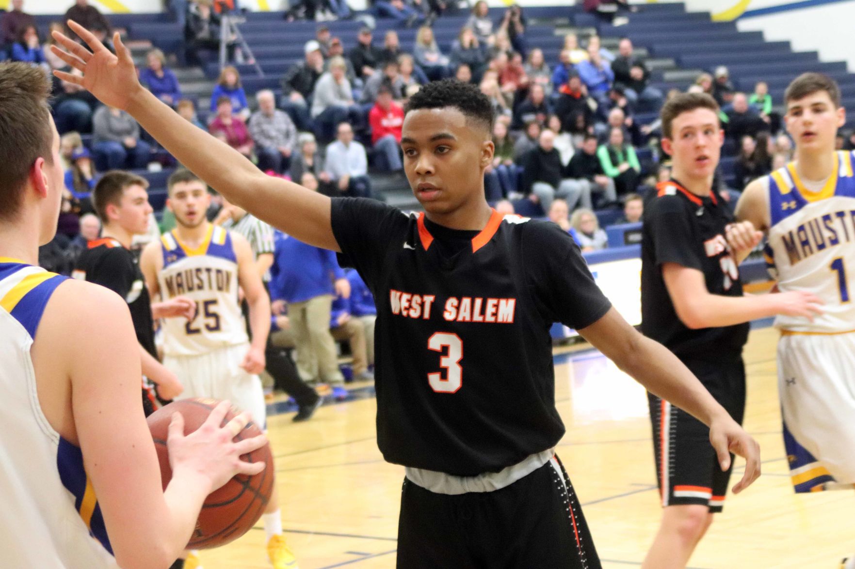 West Salem at Mauston boys basketball (3-1-19)